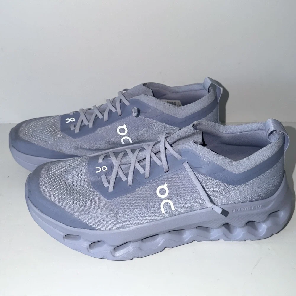 On Running Cloudtilt Moon Women’s Nimbus Blue Sneakers Sz 9 Speed Lacing